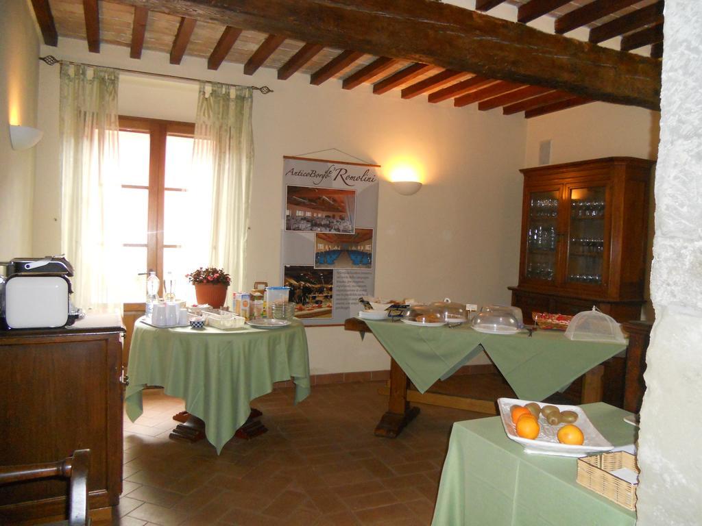 Willa Antico Borgo De Romolini Sansepolcro Zewnętrze zdjęcie